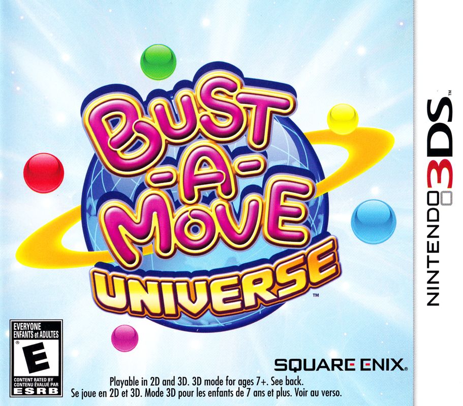 Front Cover for Bust-A-Move Universe (Nintendo 3DS)