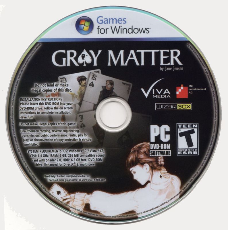 Media for Gray Matter (Windows)