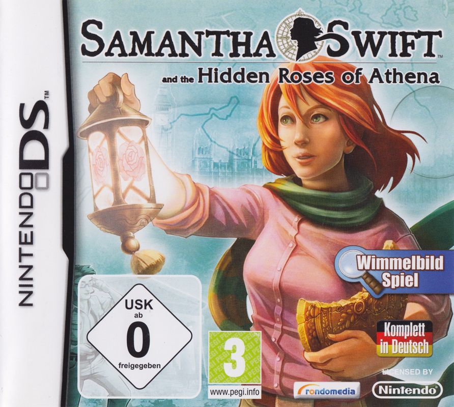 Front Cover for Samantha Swift and the Hidden Roses of Athena (Nintendo DS)
