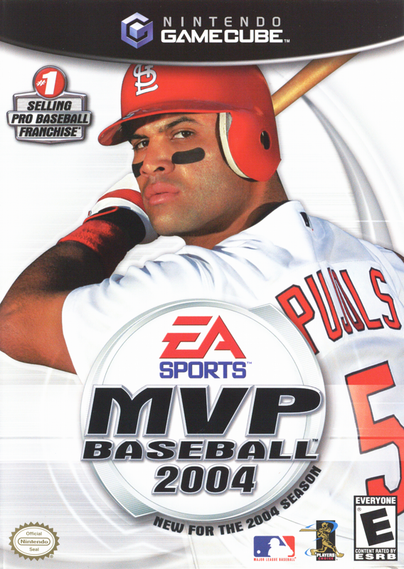 Front Cover for MVP Baseball 2004 (GameCube)