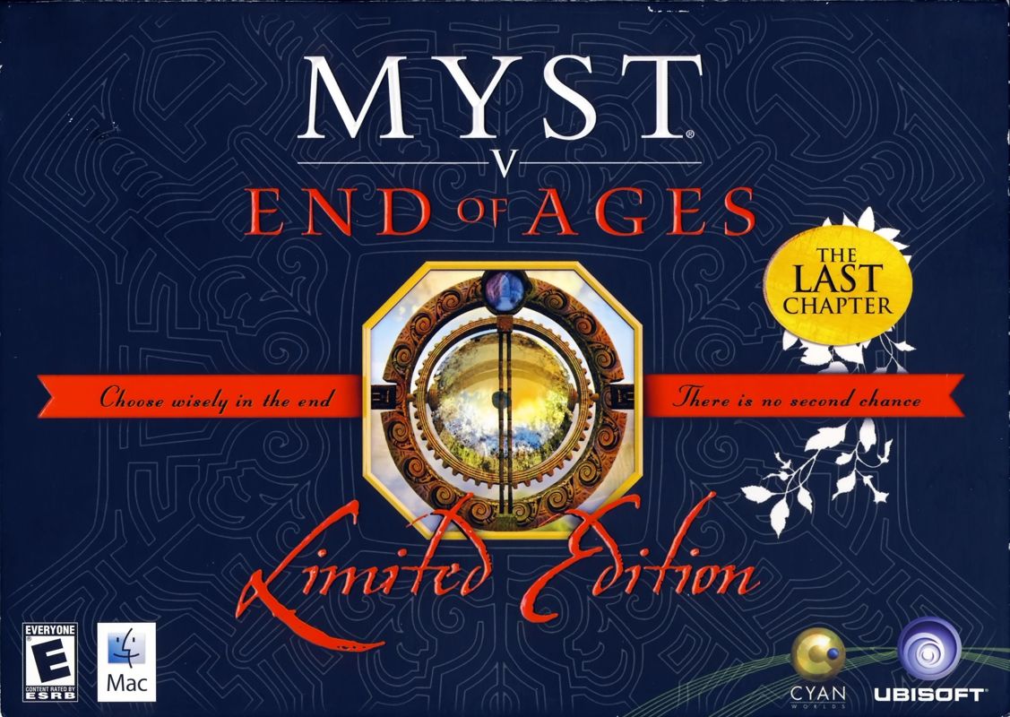 Front Cover for Myst V: End of Ages (Limited Edition) (Macintosh) (Mac only release)
