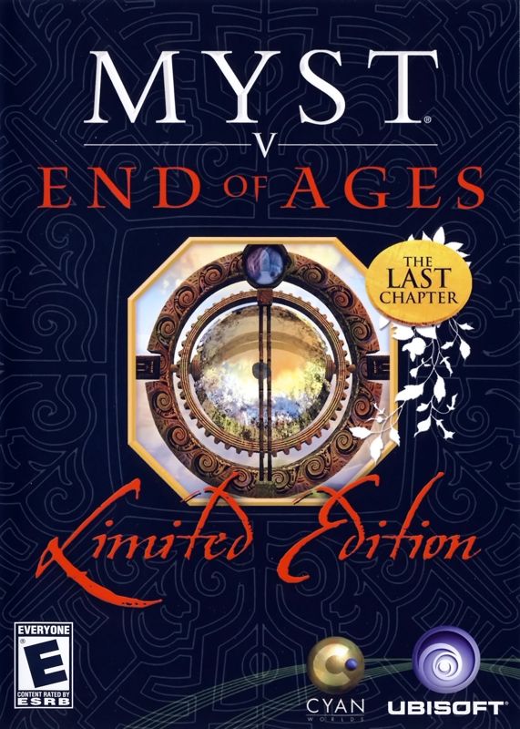 Other for Myst V: End of Ages (Limited Edition) (Macintosh) (Mac only release): Keep Case - Front