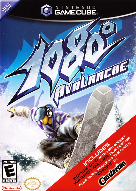 Front Cover for 1080° Avalanche (GameCube) (Bonus DVD bundle)