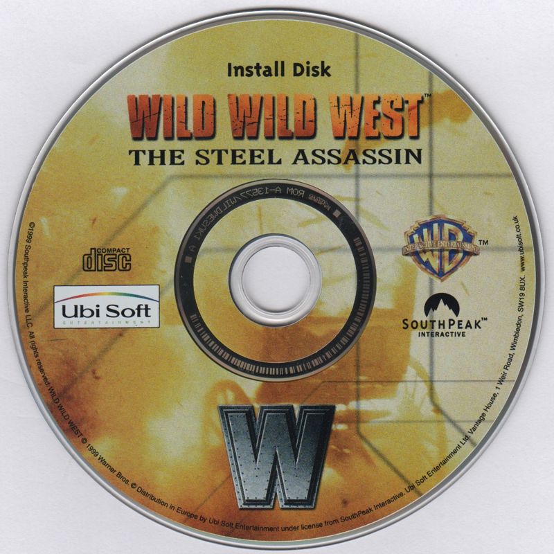 Media for Wild Wild West: The Steel Assassin (Windows): Installation Disc