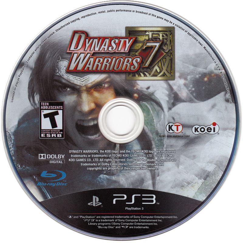 Media for Dynasty Warriors 7 (PlayStation 3)