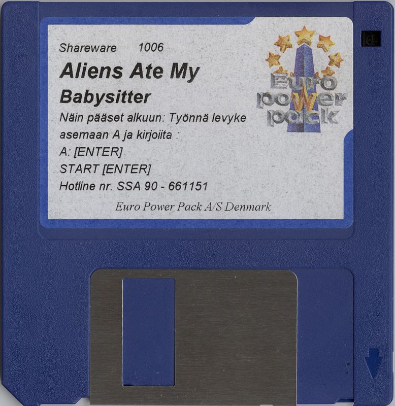 Media for Commander Keen: Aliens Ate My Babysitter! (DOS) (Shareware (Euro Power Pack))