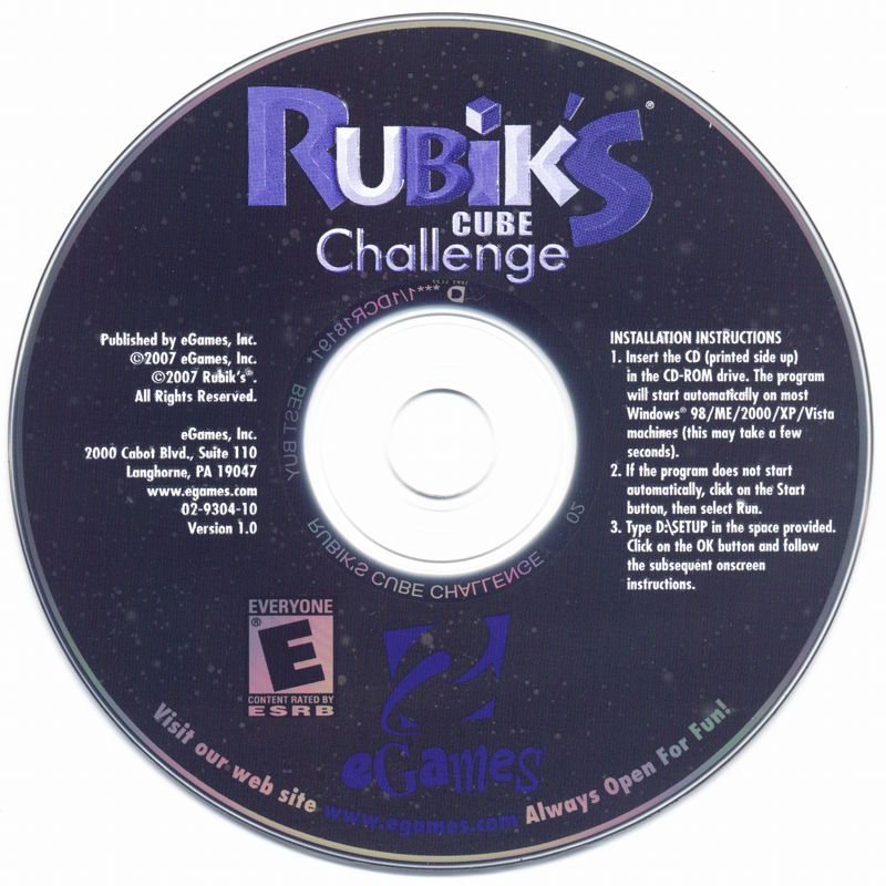 Media for Rubik's Cube Challenge (Windows)
