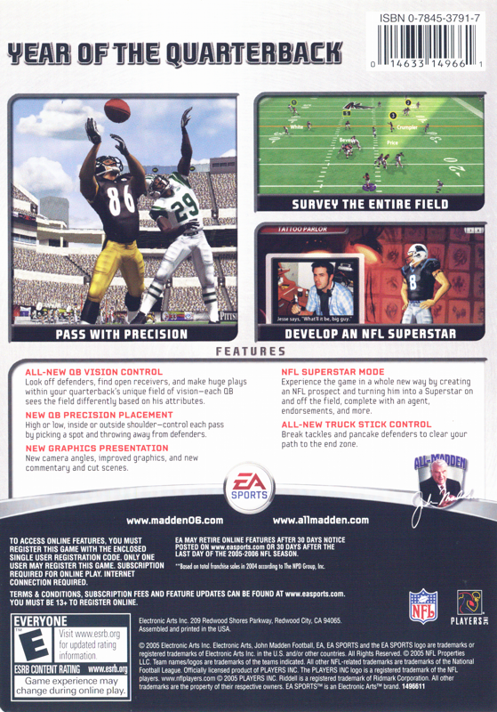 Madden NFL 12 cover or packaging material - MobyGames