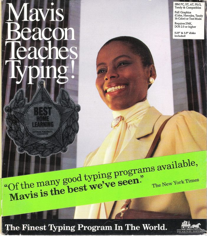 Front Cover for Mavis Beacon Teaches Typing! (DOS) (Dual Media Release)