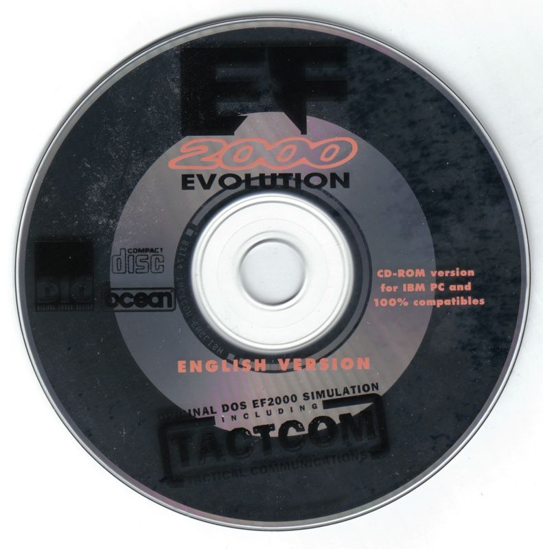 Media for EF 2000: Special Edition (DOS): EF2000 Tactcom CD