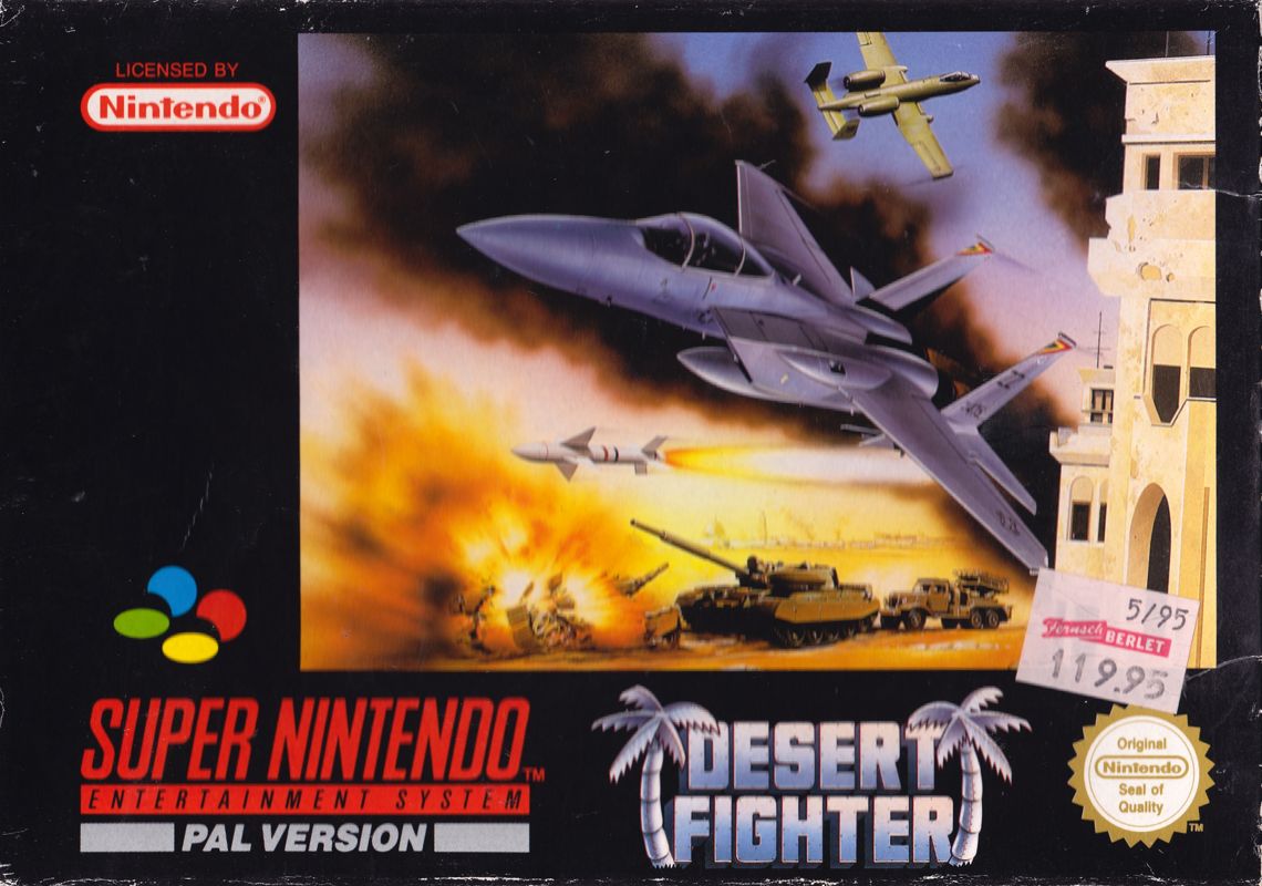 Front Cover for A.S.P.: Air Strike Patrol (SNES)