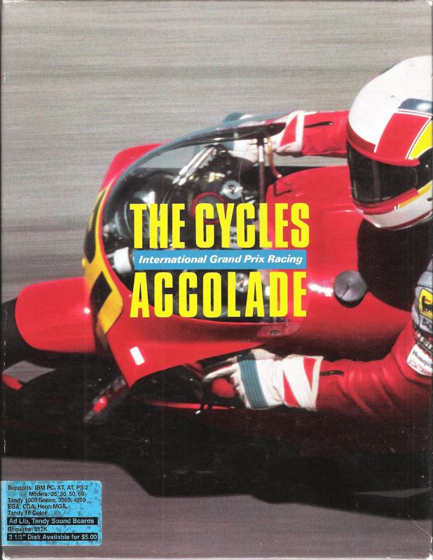 Front Cover for The Cycles: International Grand Prix Racing (DOS)