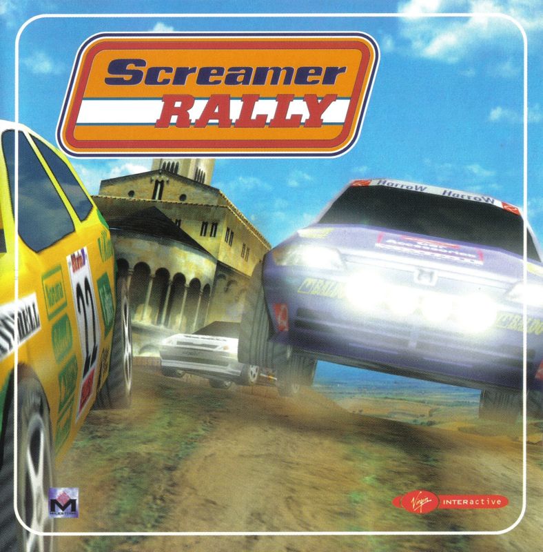Other for Screamer Rally (DOS): Jewel Case: Front