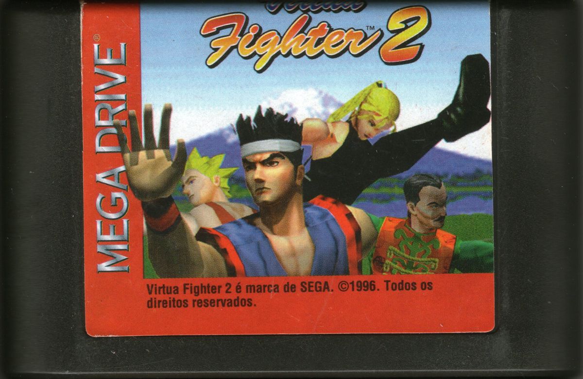 Media for Virtua Fighter 2 (Genesis)