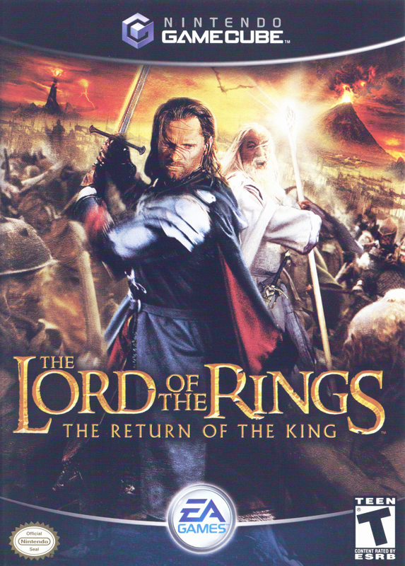 Front Cover for The Lord of the Rings: The Return of the King (GameCube)