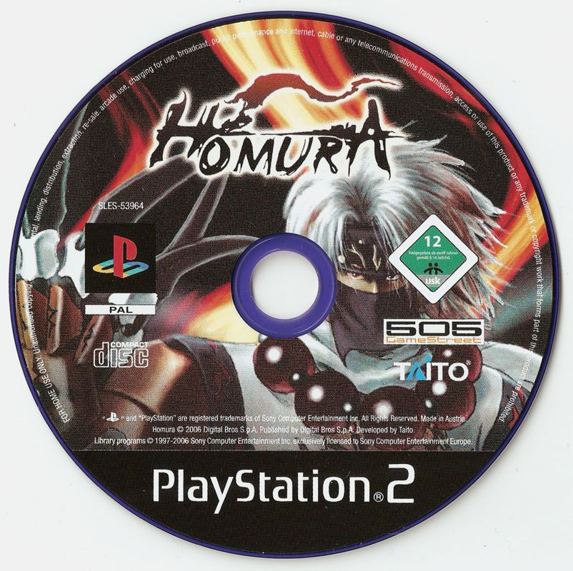 Media for Homura (PlayStation 2)
