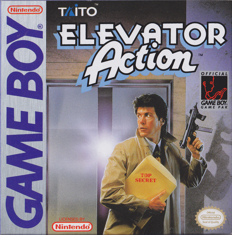 Front Cover for Elevator Action (Game Boy)