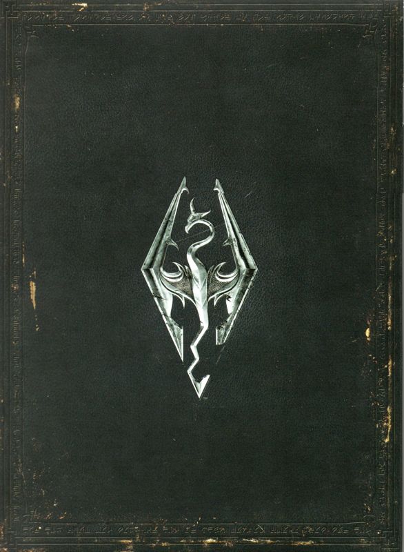 Other for The Elder Scrolls V: Skyrim (Collector's Edition) (Xbox 360): Cardboard Sleeve - Inside
