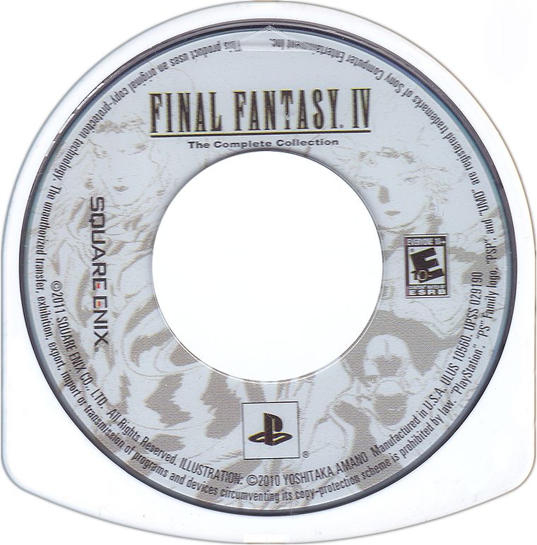 Media for Final Fantasy IV: The Complete Collection (PSP)