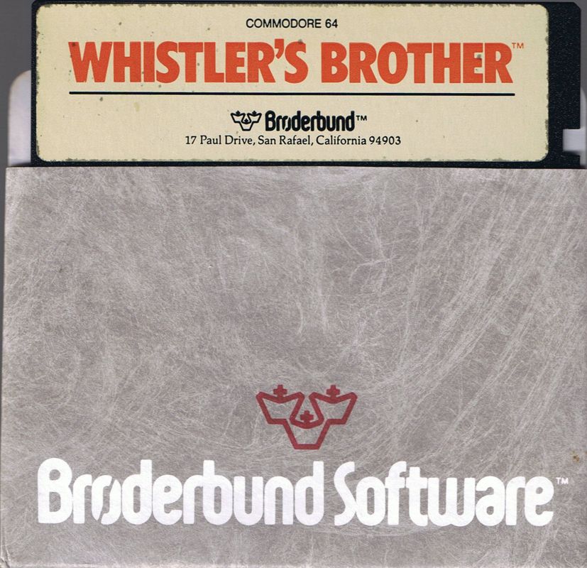 Media for Whistler's Brother (Commodore 64)