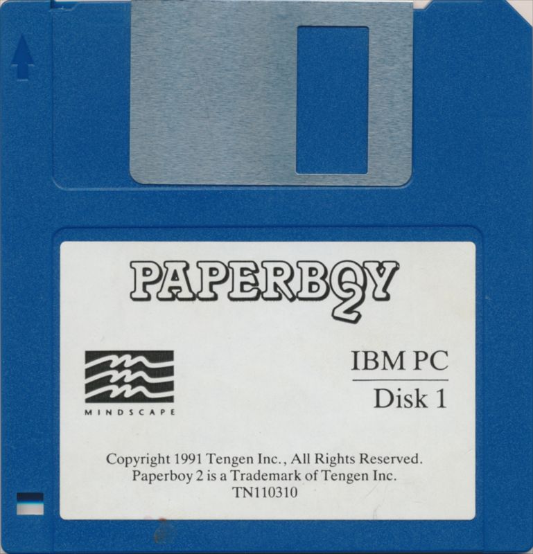 Media for Paperboy 2 (DOS)