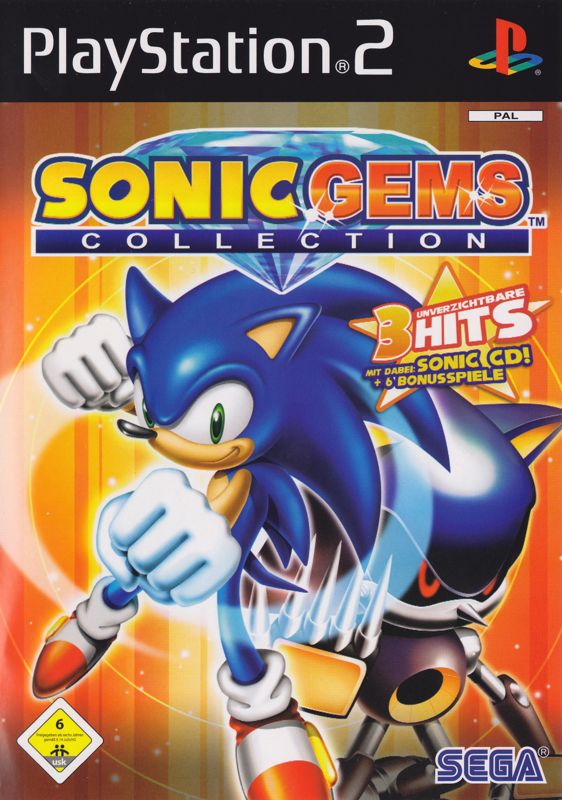 Front Cover for Sonic: Gems Collection (PlayStation 2)