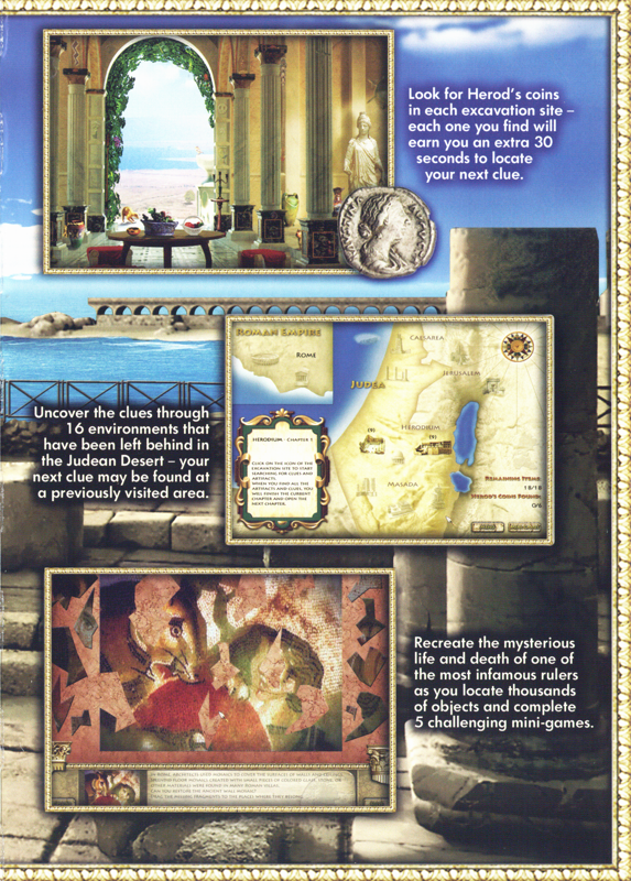 Inside Cover for Herod's Lost Tomb (Windows): Right