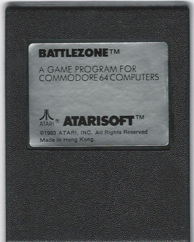 Media for Battlezone (Commodore 64)