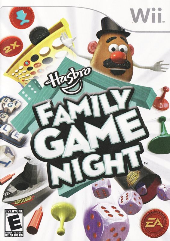 Front Cover for Hasbro Family Game Night (Wii)