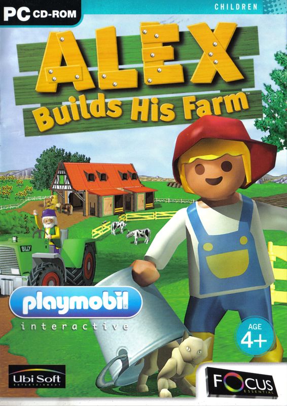 Front Cover for Alex Builds His Farm (Windows)