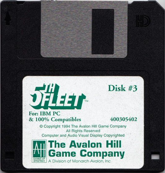 Media for 5th Fleet (DOS): Disk 3