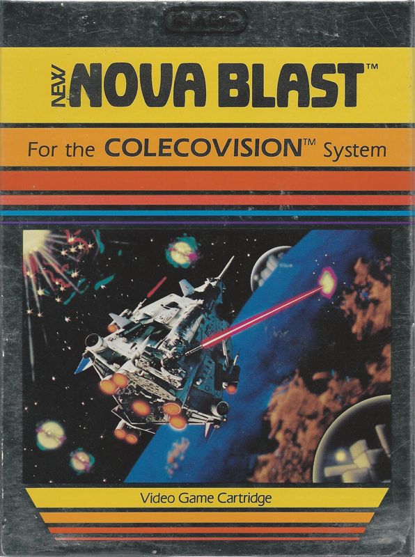 Front Cover for Nova Blast (ColecoVision)