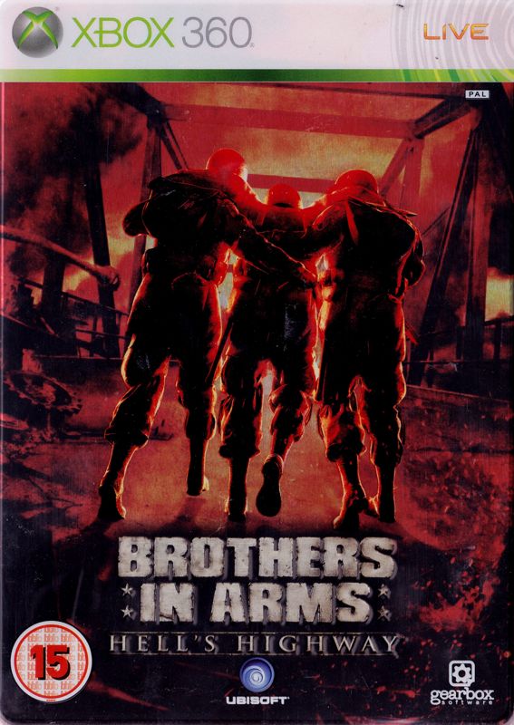 Brothers in Arms: Hell's Highway cover or packaging material - MobyGames