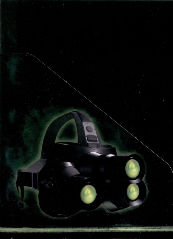 Inside Cover for Tom Clancy's Splinter Cell (Windows): Left Flap (holds manual)