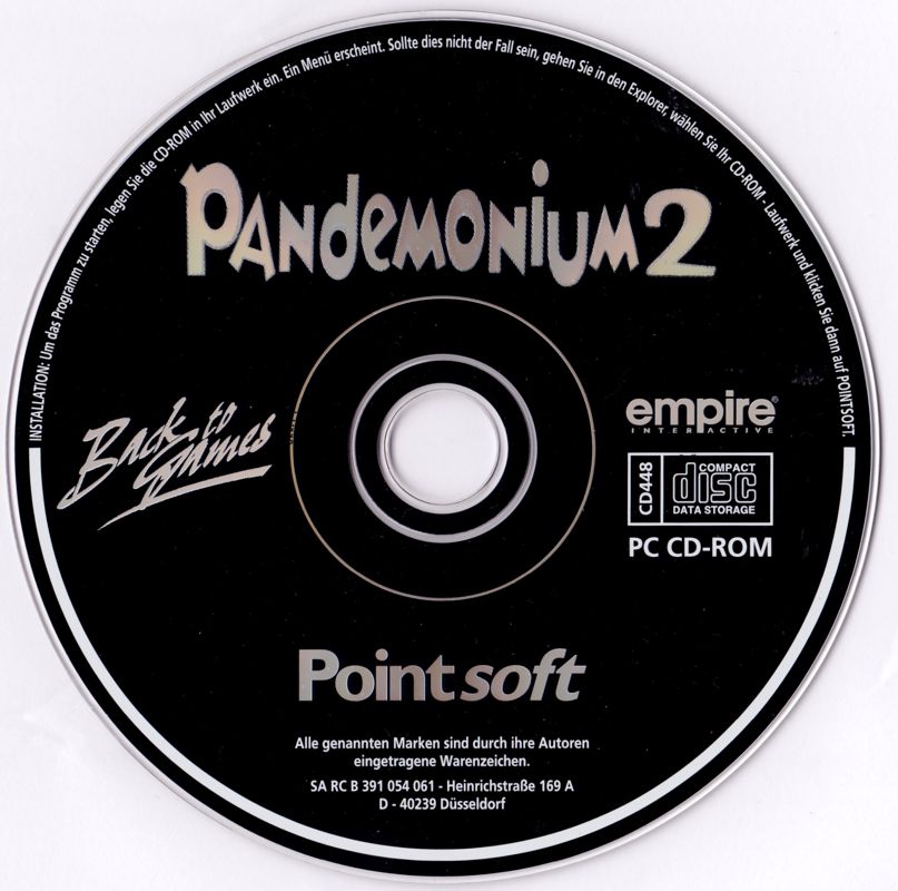 Media for Pandemonium 2 (Windows) (Back to Games release)
