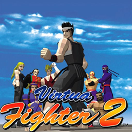 Front Cover for Virtua Fighter 2 (iPhone)