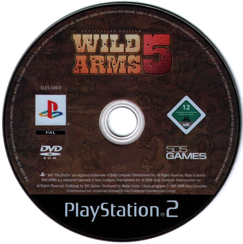 Media for Wild Arms 5 (PlayStation 2)