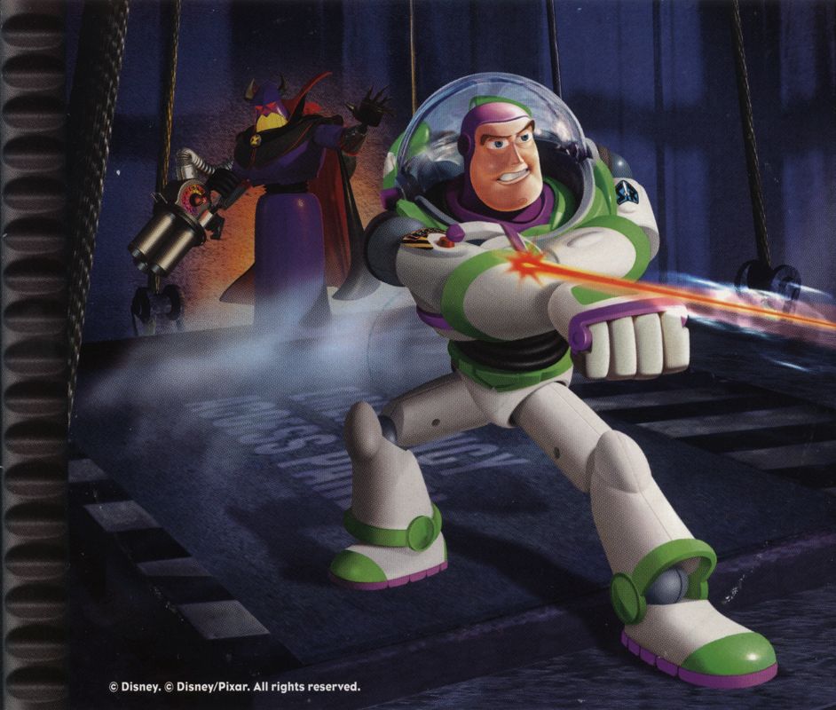 Inside Cover for Disney•Pixar Toy Story 2: Buzz Lightyear to the Rescue! (PlayStation): Inset