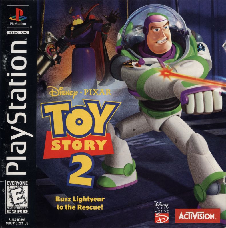 Front Cover for Disney•Pixar Toy Story 2: Buzz Lightyear to the Rescue! (PlayStation)