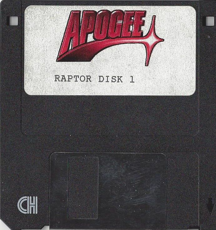 Media for Raptor: Call of the Shadows (DOS) (Original Full Version - 3.5" Media): Disc 1/3