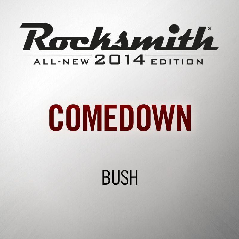 Front Cover for Rocksmith: All-new 2014 Edition - Bush: Comedown (PlayStation 3 and PlayStation 4) (PSN release)