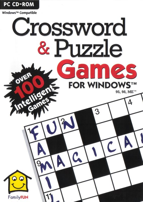 Front Cover for Crossword & Puzzle Games For Windows (Windows)