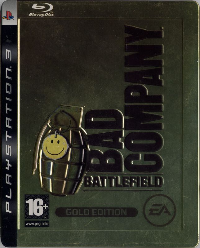 Front Cover for Battlefield: Bad Company (Gold Edition) (PlayStation 3)