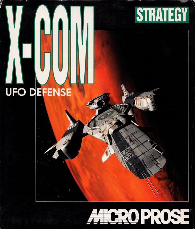 Front Cover for X-COM: UFO Defense (DOS) (3.5" floppy disk release)