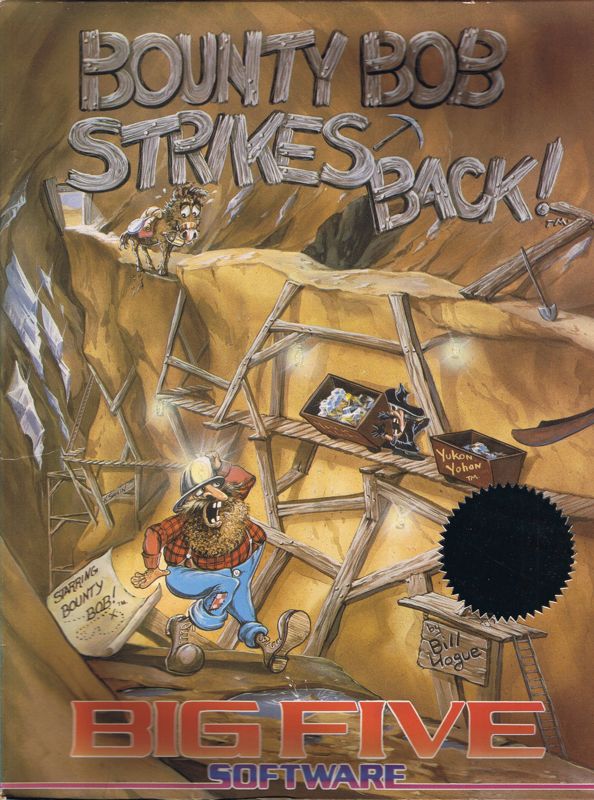 Front Cover for Bounty Bob Strikes Back! (Commodore 64)