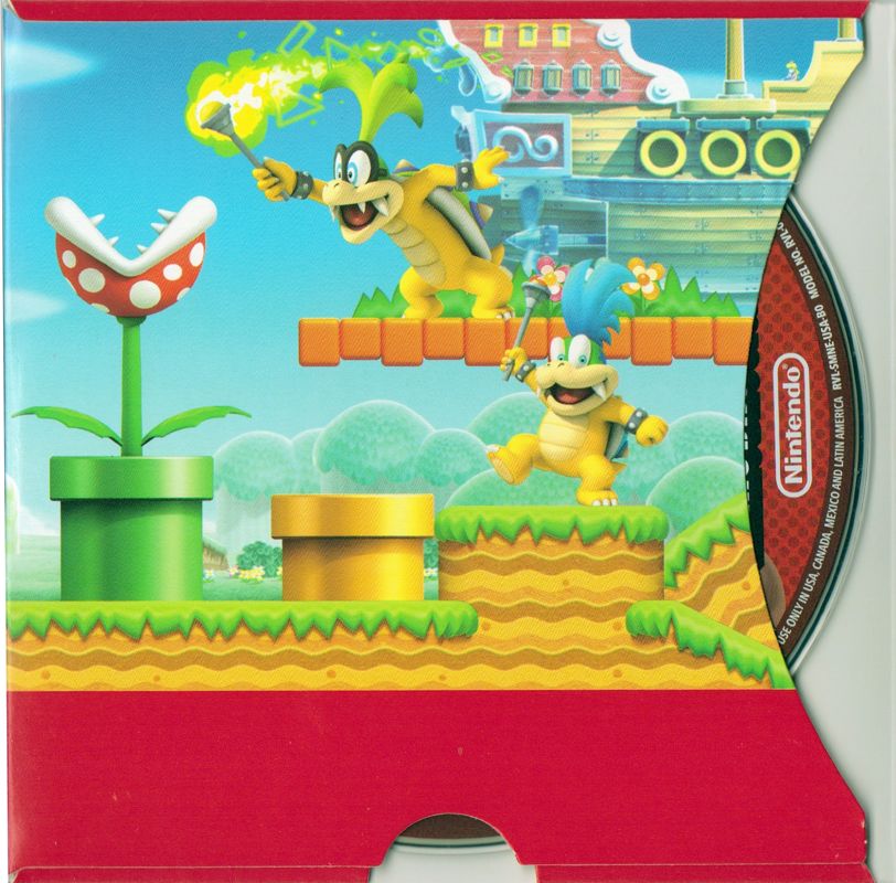 Other for New Super Mario Bros. Wii (Wii) (Bundled with Red Wii Console Limited Edition 25th Anniversary of Super Mario Bros ): Sleeve - Inside Left