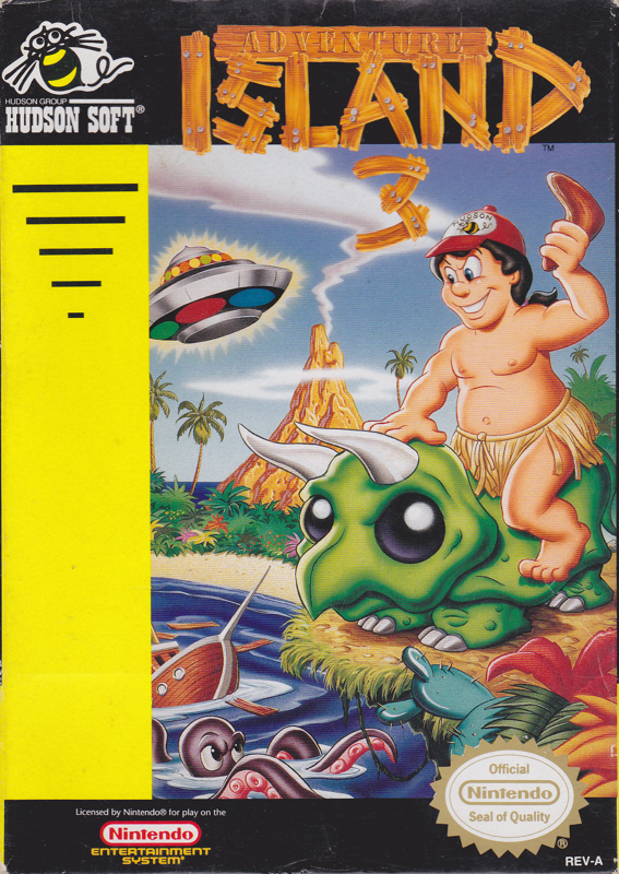 Front Cover for Adventure Island 3 (NES)