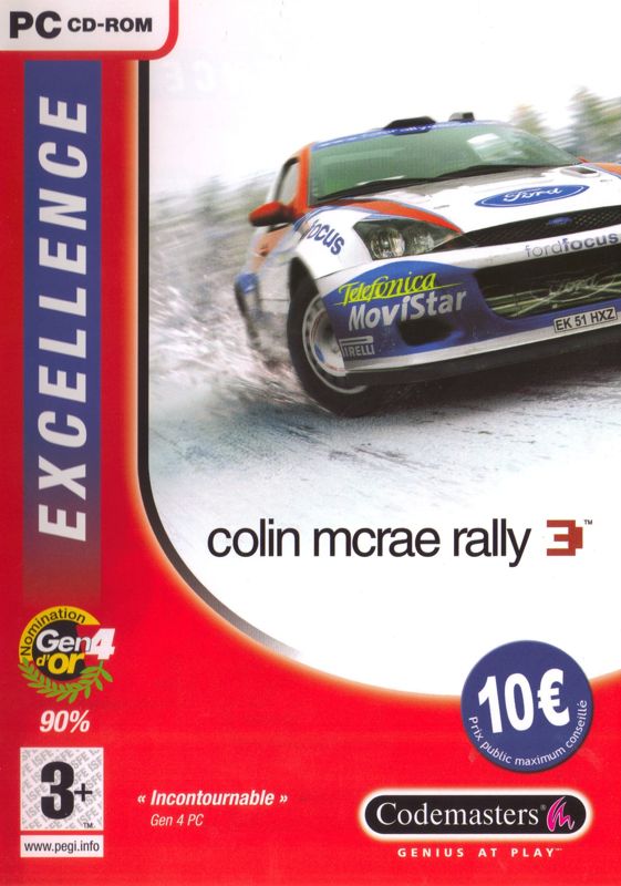 Front Cover for Colin McRae Rally 3 (Windows) (Excellence release)