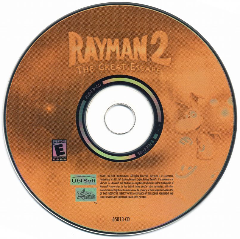 Media for Rayman 2: The Great Escape (Windows) (Super Savings Series release)
