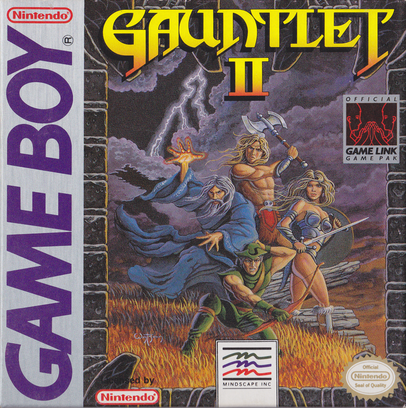 Front Cover for Gauntlet II (Game Boy)